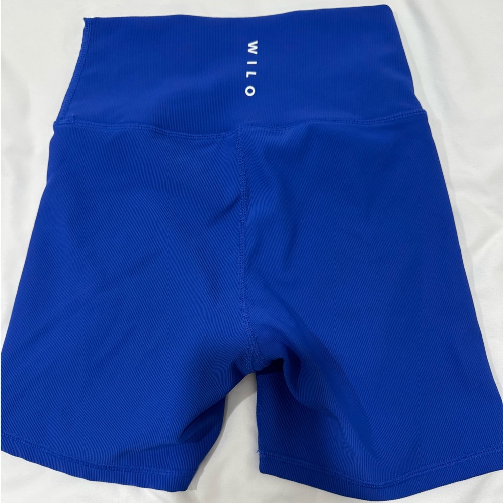 WILO Women's Vibrant Blue Bike Shorts